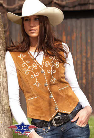 Collezione abbigliamento donna gilet, cowboy: prezzi, sconti